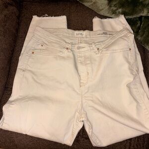 New York & Company white/cream Jeans